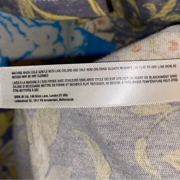 Daily PRACTICE by Anthropologie Tiered Ruffle Floral Flutter Sleeve Mini Dress - Picture 13 of 15